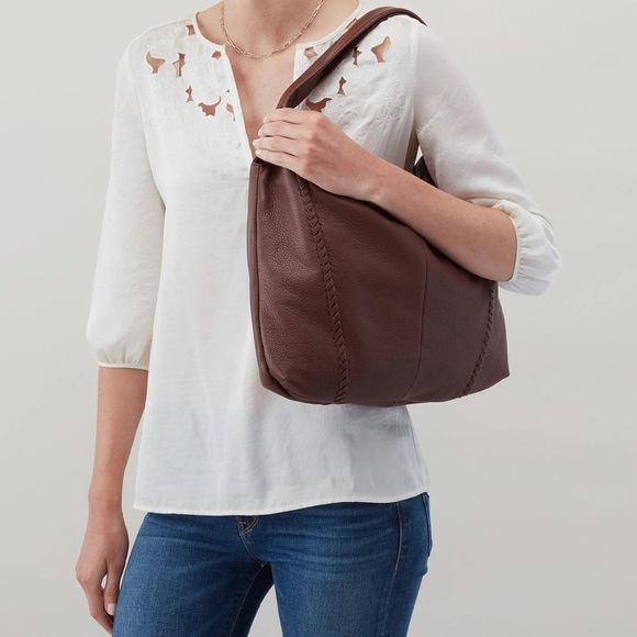 HOBO ALANNIS soft leather mahogany beautiful color 🎁😍 - Picture 2 of 4